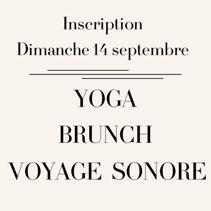14 septembre I 9h45 - 15h00